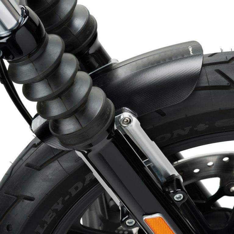 Puig Front Guard | Black | Harley Davidson Sportster 883 Iron 2009>Current-M9992N-Front Guards-Pyramid Motorcycle Accessories