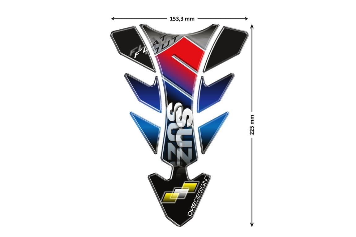 Puig Future Aprilia Tank Pad | Black-Tank Protection-Pyramid Motorcycle Accessories