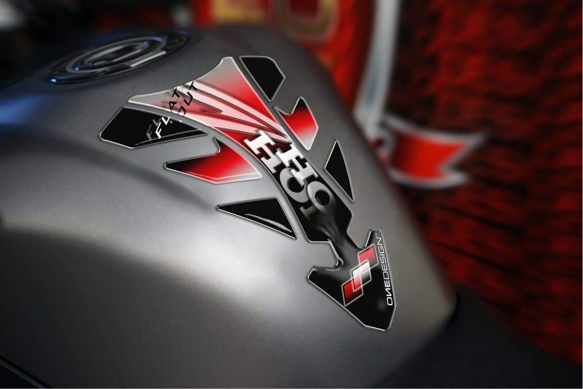 Puig Future Honda Tank Pad | Red -  Shop name