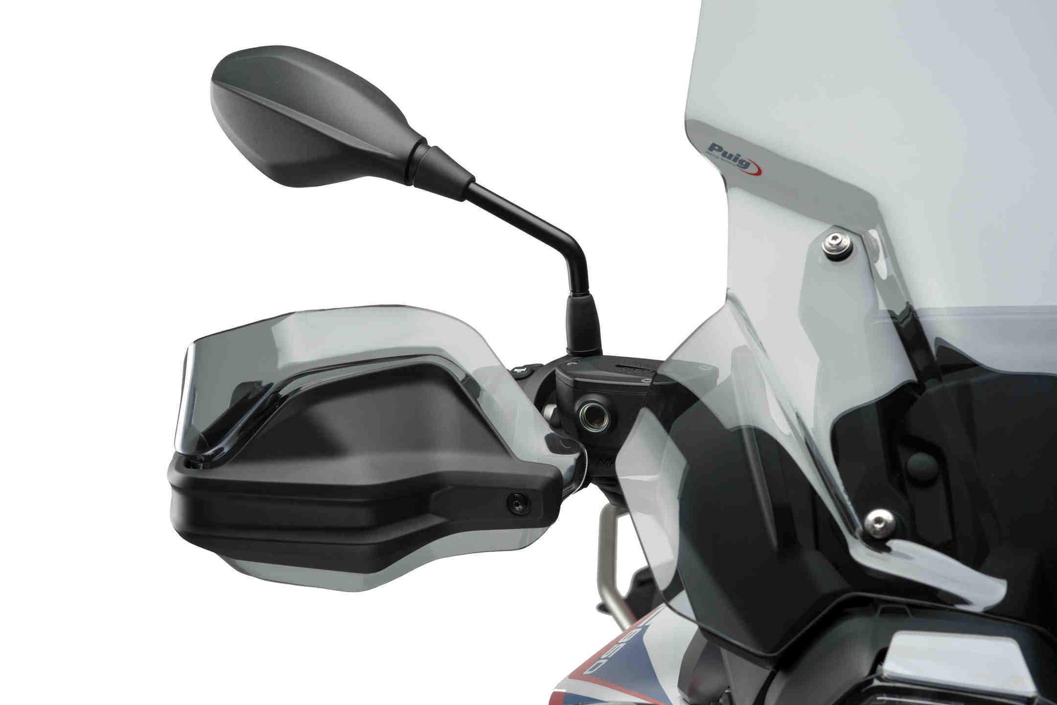 Puig Handguard Extensions | Light Smoke | BMW S1000 XR 2015>2019-M3763H-Handguard Extensions-Pyramid Motorcycle Accessories