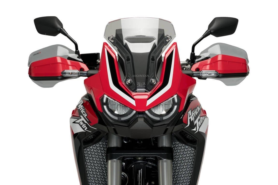 Puig Handguard Extensions | Light Smoke | Honda CRF 1100 L Africa Twin 2020>Current-M3824H-Handguard Extensions-Pyramid Motorcycle Accessories