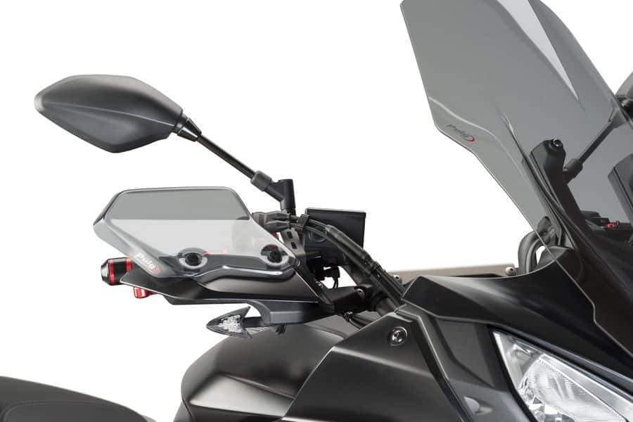 Puig Handguard Extensions | Light Smoke | Yamaha Tracer 700 2016>2019-M9214H-Handguard Extensions-Pyramid Motorcycle Accessories