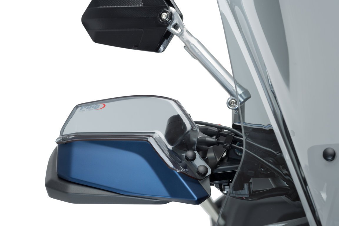 Puig Handguard Extensions | Light Smoke | Yamaha Tracer 900 2018>2020 -  Shop name