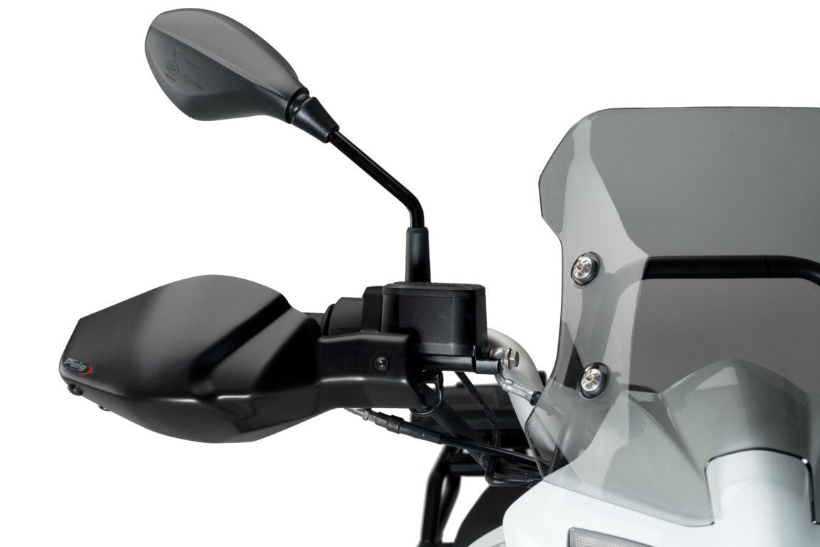 Puig Handguards | Matte Black | Benelli TRK 251 2020>Current -   Pyramid Motorcycle Accessories