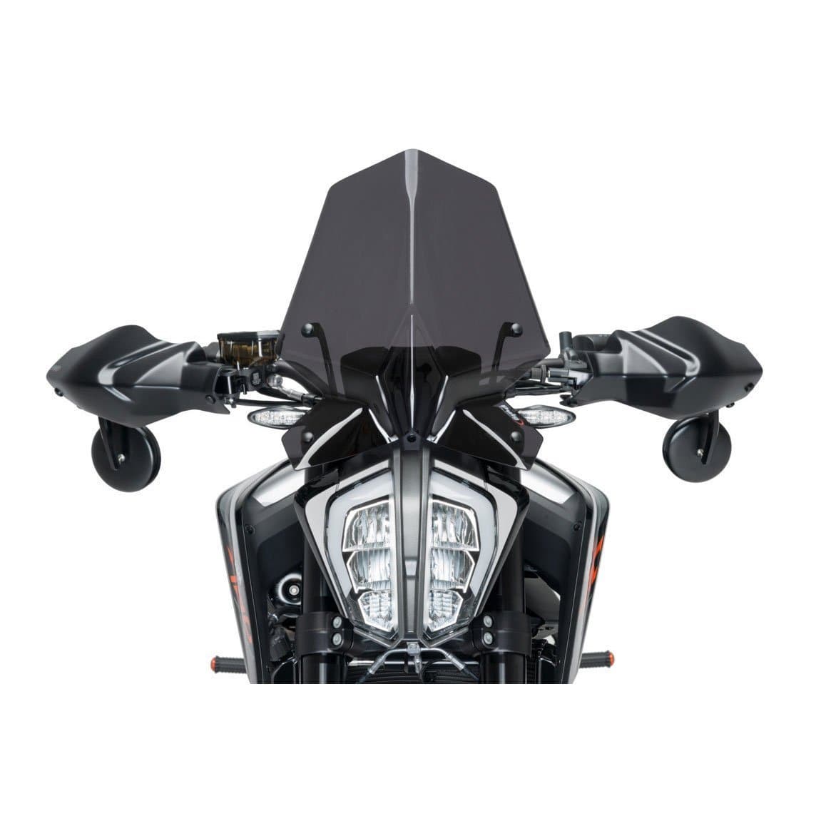Puig Handguards | Matte Black | KTM 790 Duke 2018>Current-M0072J-Handguards-Pyramid Motorcycle Accessories