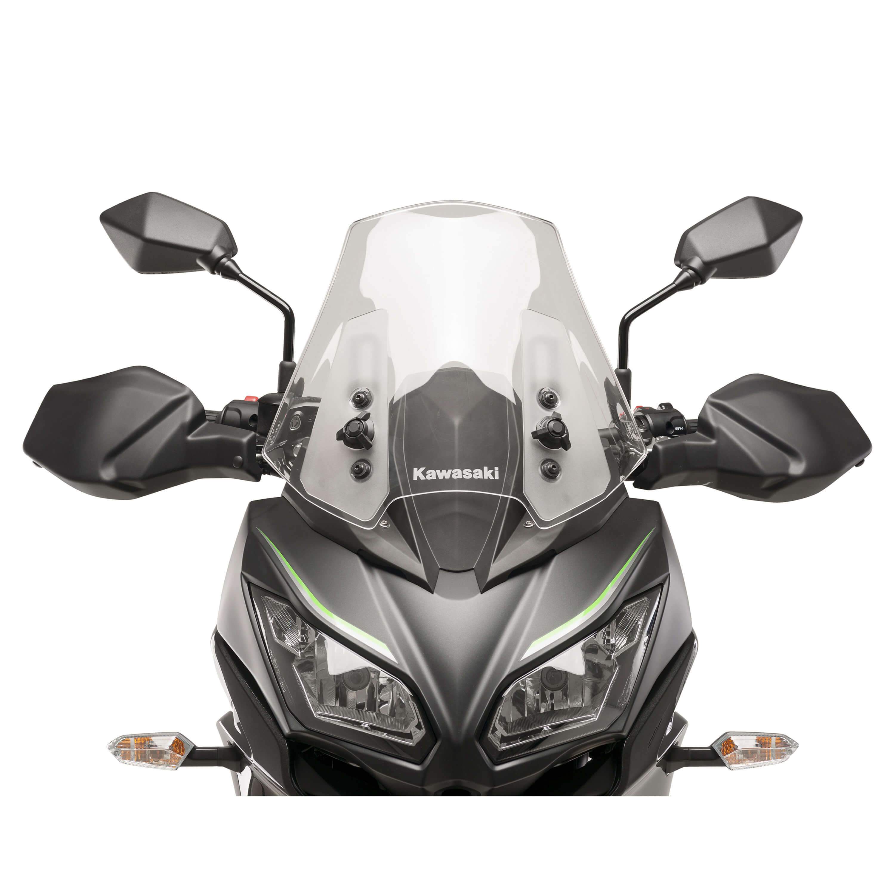 Puig Handguards | Matte Black | Kawasaki Versys 1000 2015>2018-M8951J-Handguards-Pyramid Motorcycle Accessories