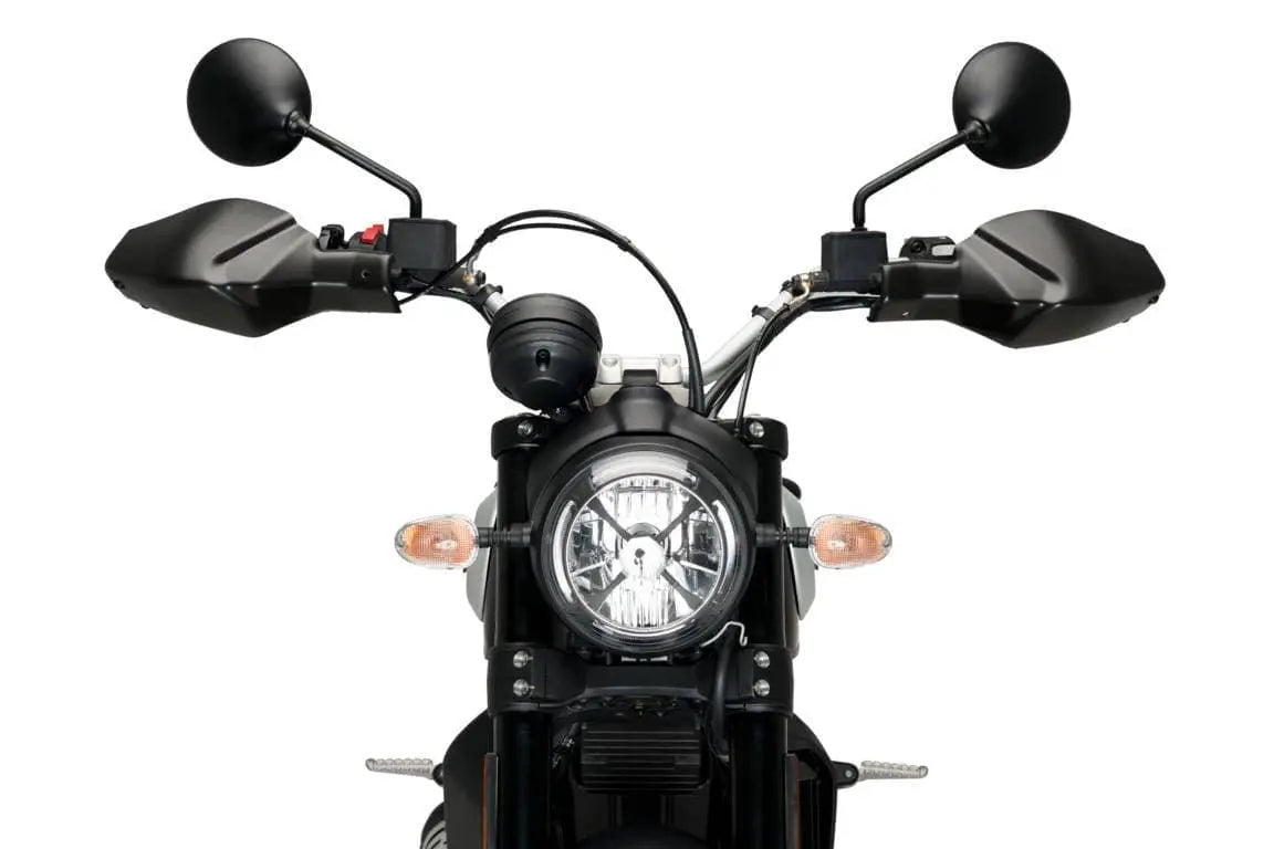 Puig Handguards for Hydraulic Clutch | Matte Black | Ducati Scrambler Desert Sled 2017>2020 -  Shop name