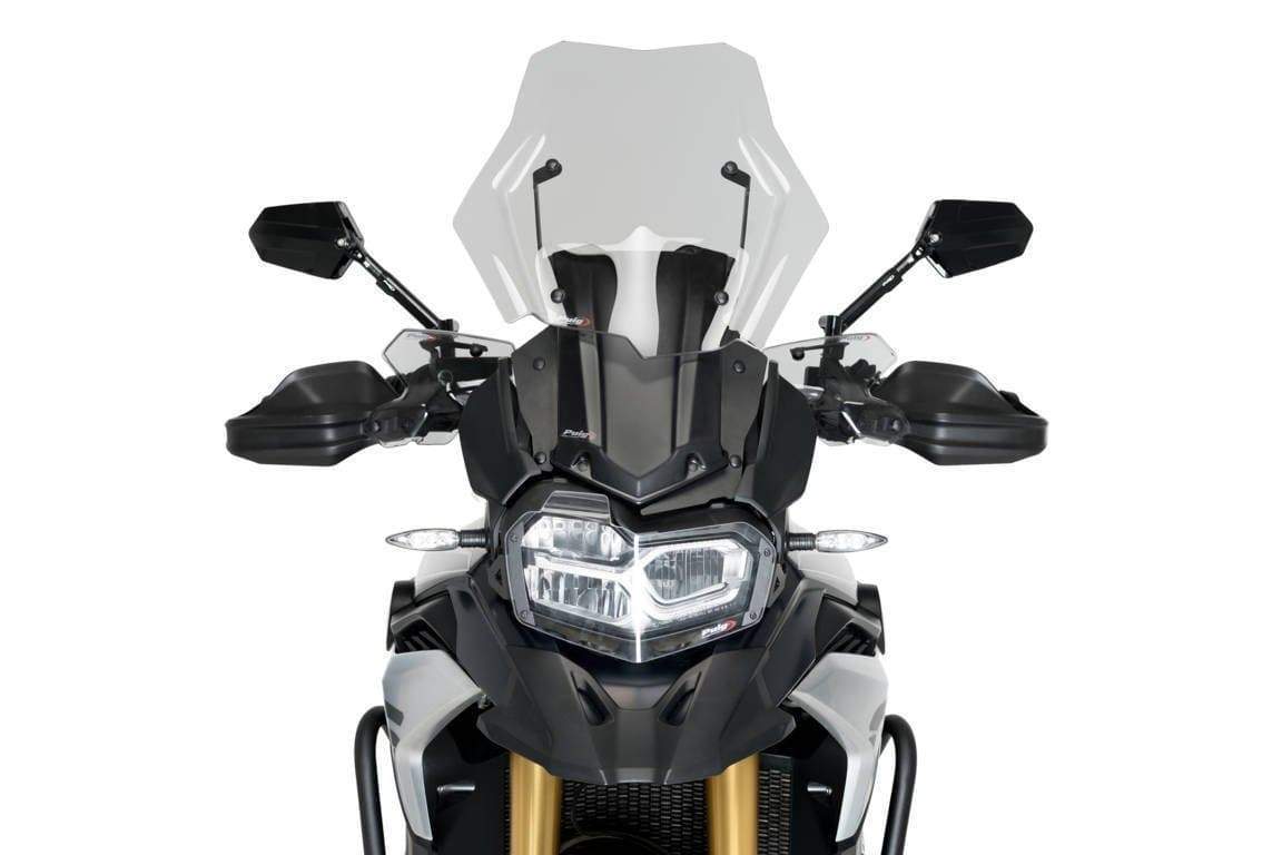 Puig Handlebar Deflectors | Light Smoke | BMW F750 GS 2018>Current-M1319H-Wind Deflectors-Pyramid Motorcycle Accessories