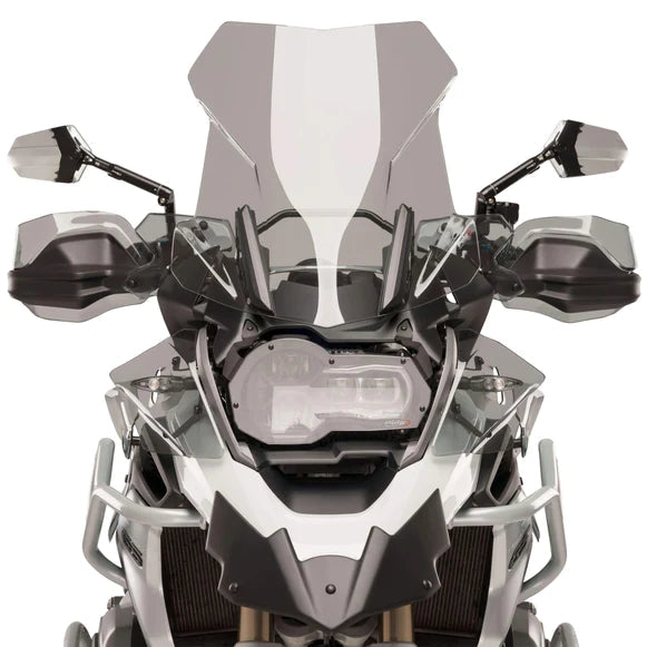 Puig Handlebar Deflectors | Light Smoke | BMW R1200 GS Adventure 2014>2018-M9397H-Handguard Extensions-Pyramid Motorcycle Accessories