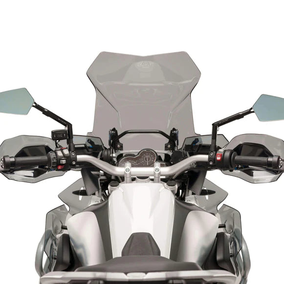 Puig Handlebar Deflectors | Light Smoke | BMW R1200 GS Adventure 2014>2018-M9397H-Handguard Extensions-Pyramid Motorcycle Accessories