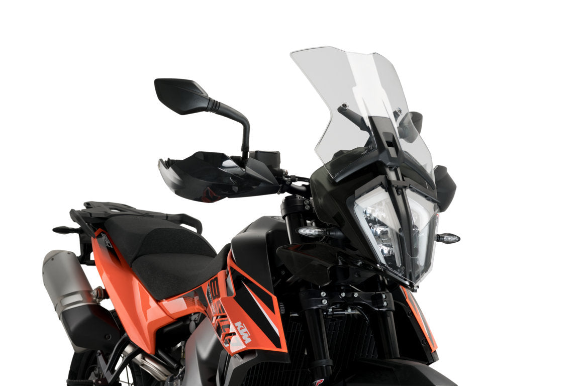 Puig Headlight Guard | Clear | KTM 890 Adventure R 2021>Current-M20416W-Headlight Protection-Pyramid Motorcycle Accessories