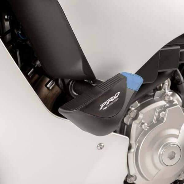 Puig Hi-Tech Pro Frame Sliders | Black | Yamaha YZF-R1 2015>Current-M7706N-Crash Protection-Pyramid Motorcycle Accessories