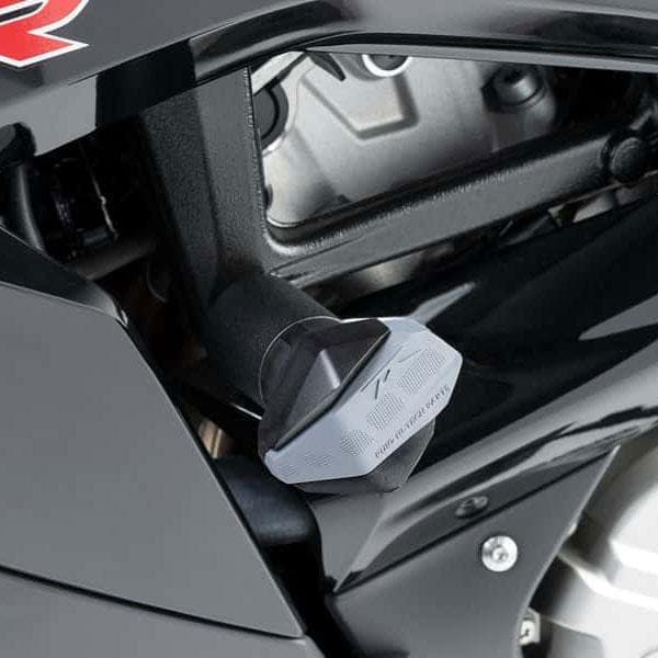 Puig Hi-Tech R12 Frame Sliders | Black | BMW S1000 RR 2015>Current-M5579N-Crash Protection-Pyramid Motorcycle Accessories
