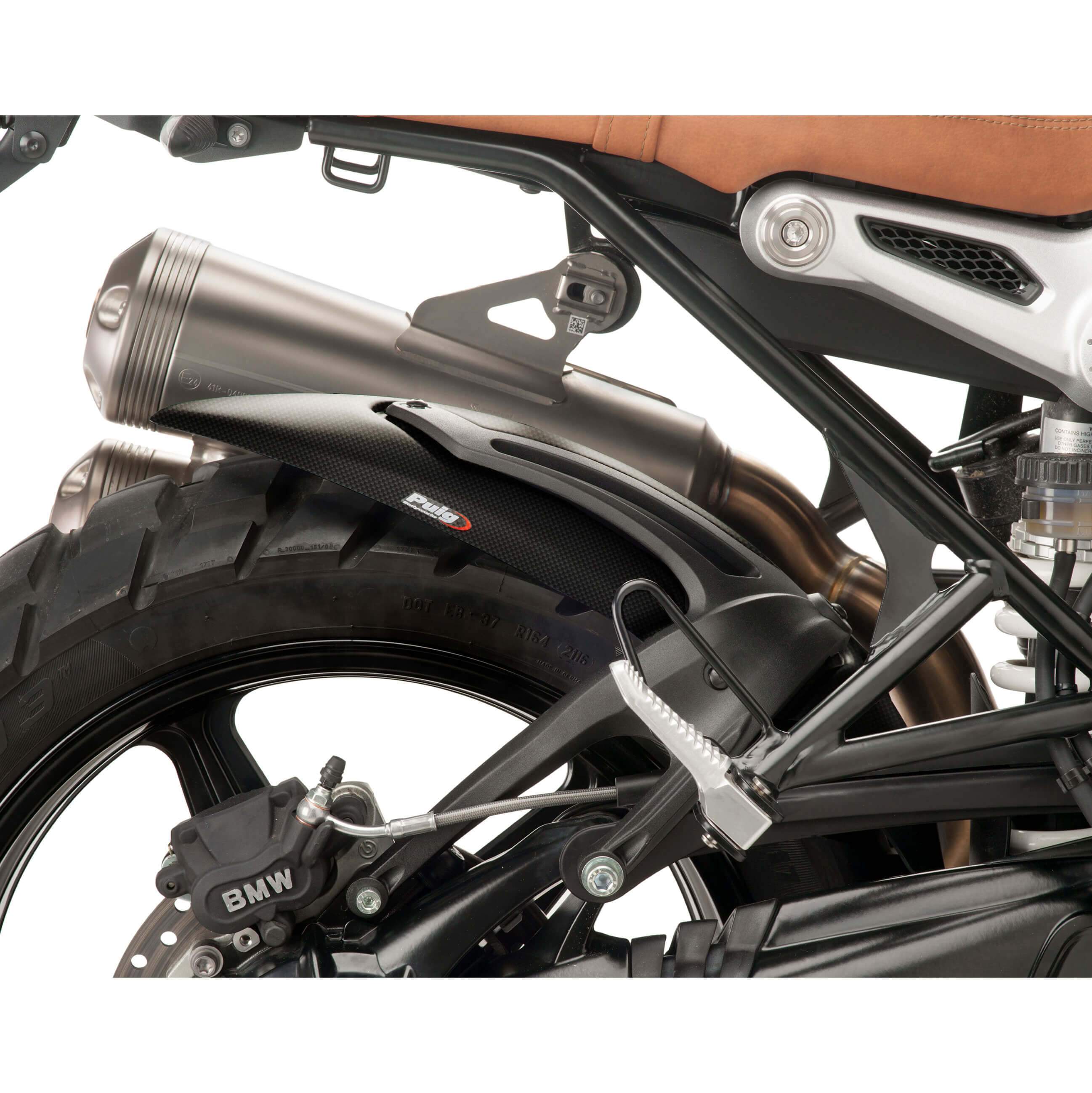 Puig Hugger | Carbon Look | BMW R Nine T Scrambler 2016>Current-M9464C-Huggers-Pyramid Motorcycle Accessories