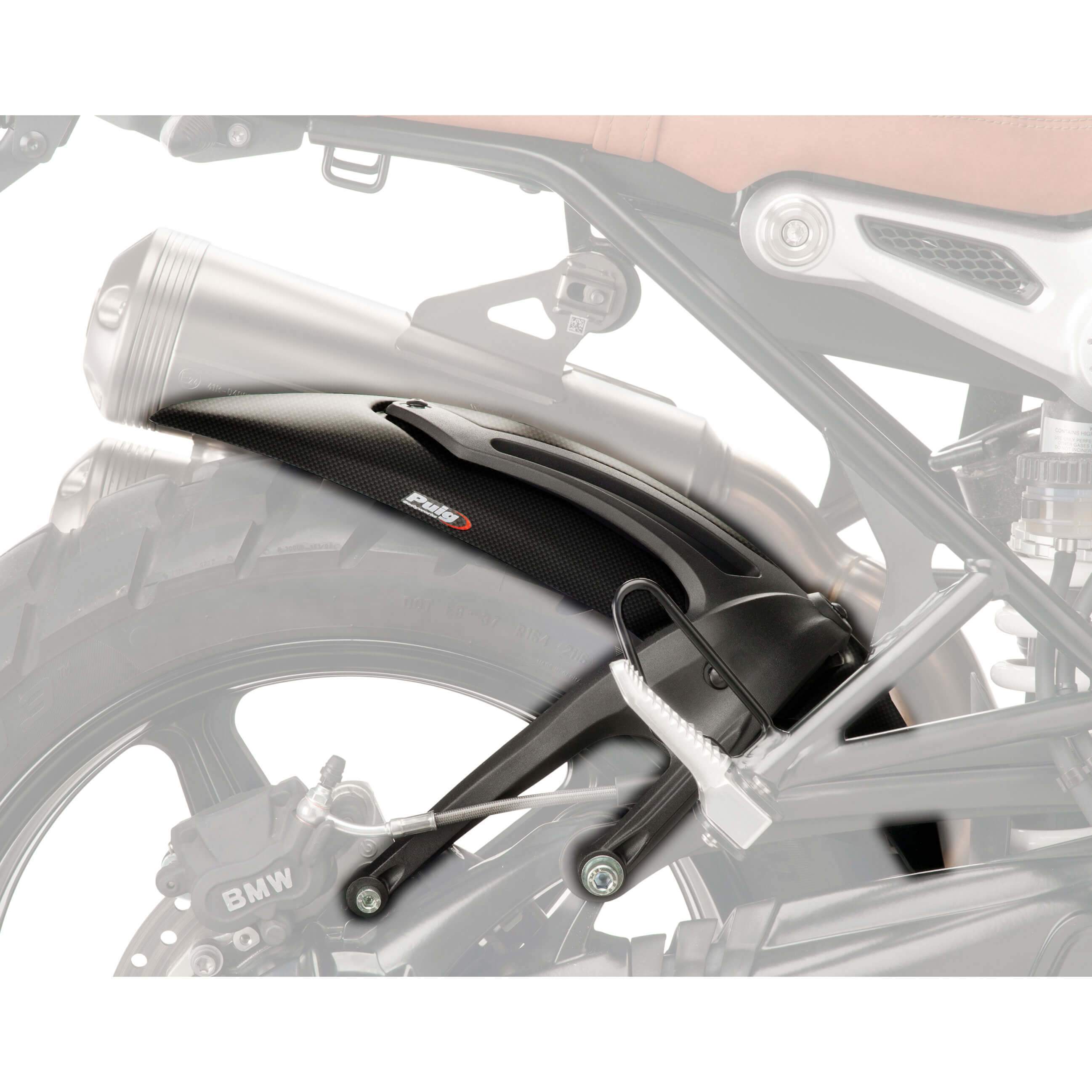 Puig Hugger | Carbon Look | BMW R Nine T Scrambler 2016>Current-M9464C-Huggers-Pyramid Motorcycle Accessories