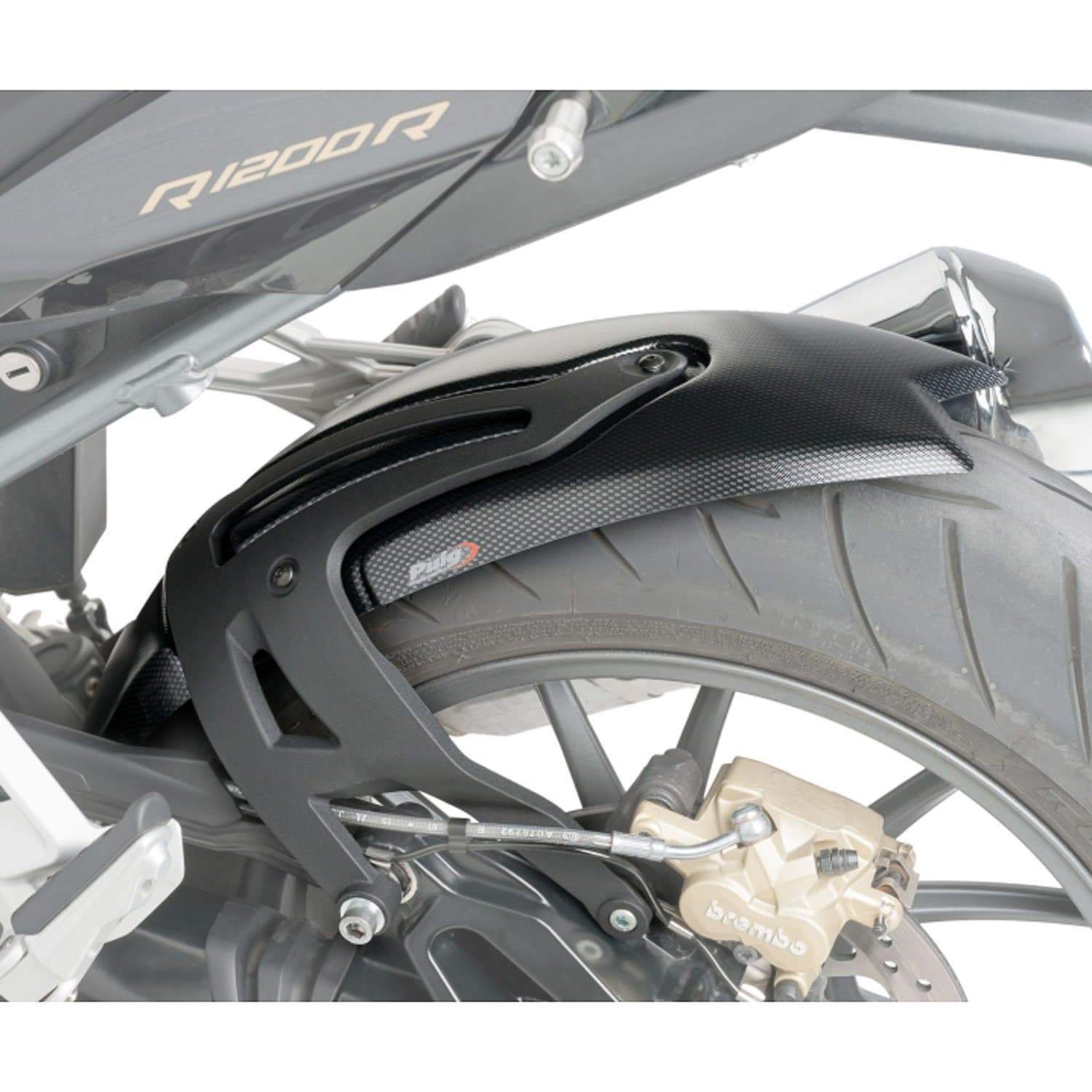Puig Hugger | Carbon Look | BMW R1200 R 2015>2018-M7682C-Huggers-Pyramid Motorcycle Accessories