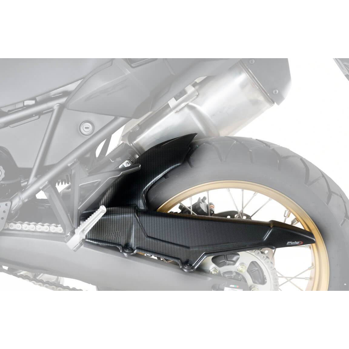 Puig Hugger | Carbon Look | Honda CRF 1000 L Africa Twin 2016>2019-M3484C-Huggers-Pyramid Motorcycle Accessories