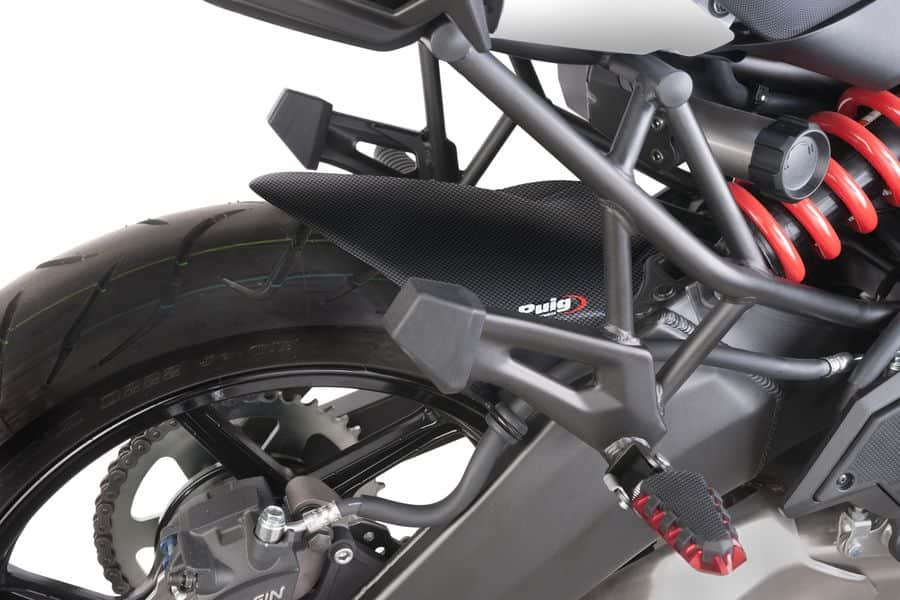 Puig Hugger | Carbon Look | Kawasaki Versys 650 2007>Current-M4407C-Huggers-Pyramid Motorcycle Accessories