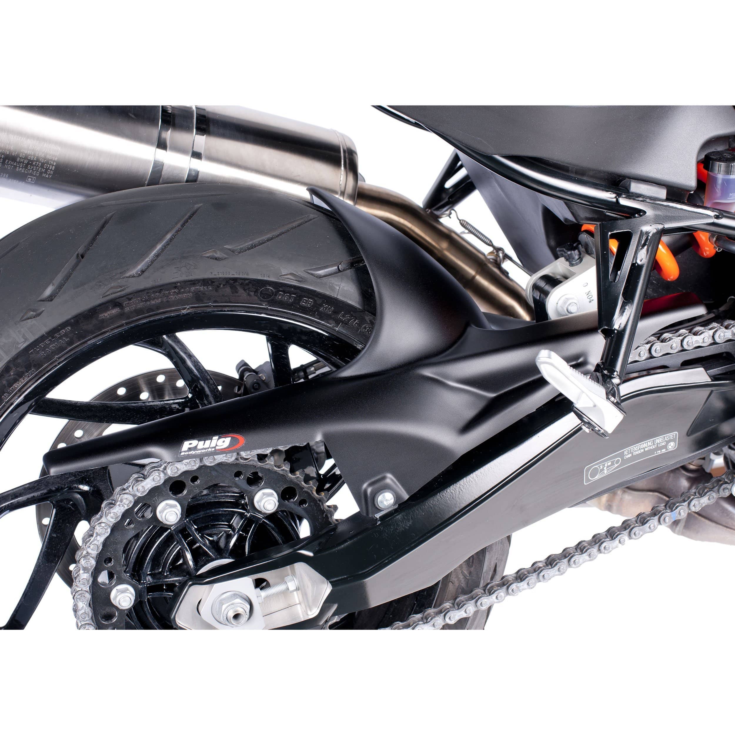 Puig Hugger | Matte Black | BMW F800 R 2009>2019-M5882J-Huggers-Pyramid Motorcycle Accessories