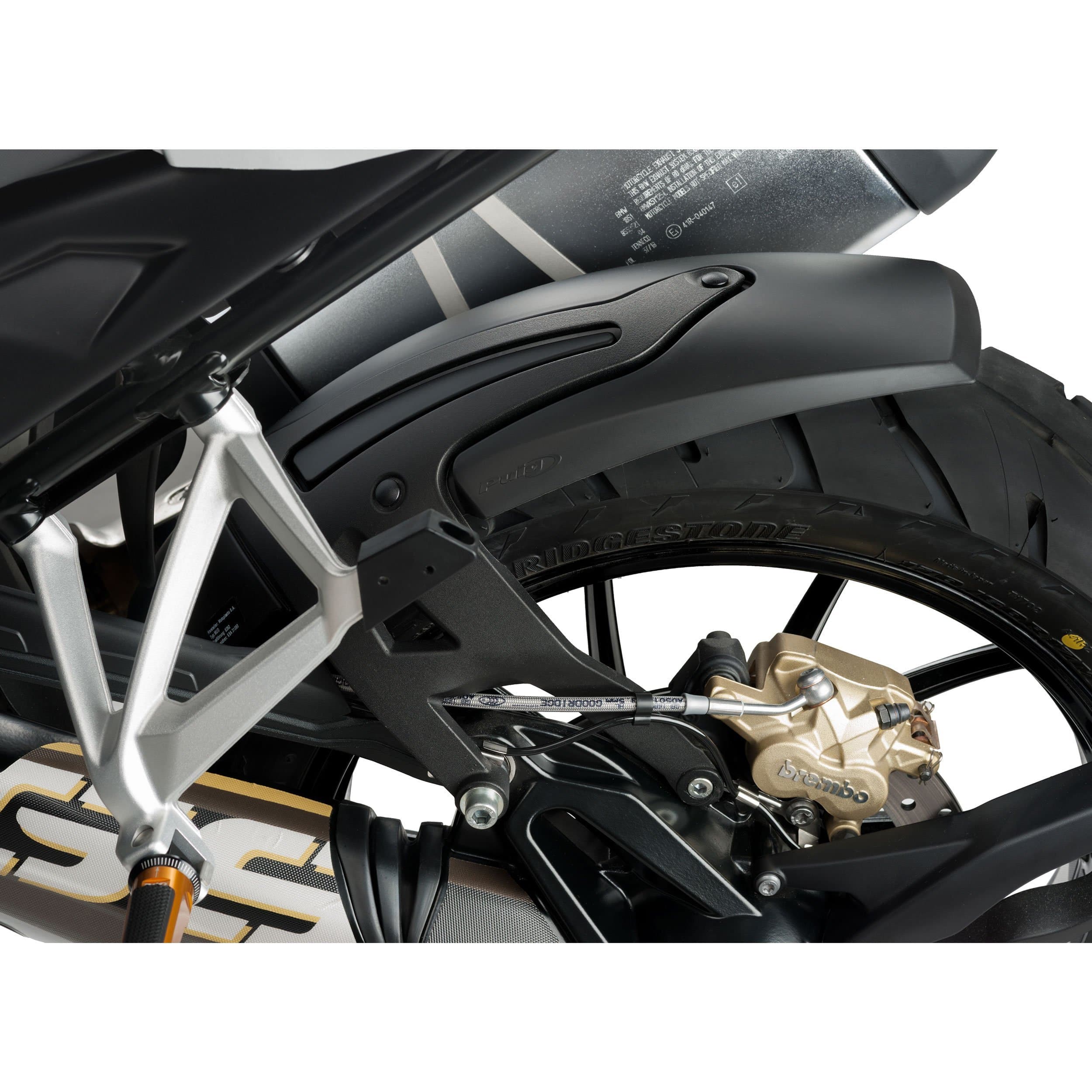 Puig Hugger | Matte Black | BMW R1200 GS 2018>2018-M1947J-Huggers-Pyramid Motorcycle Accessories