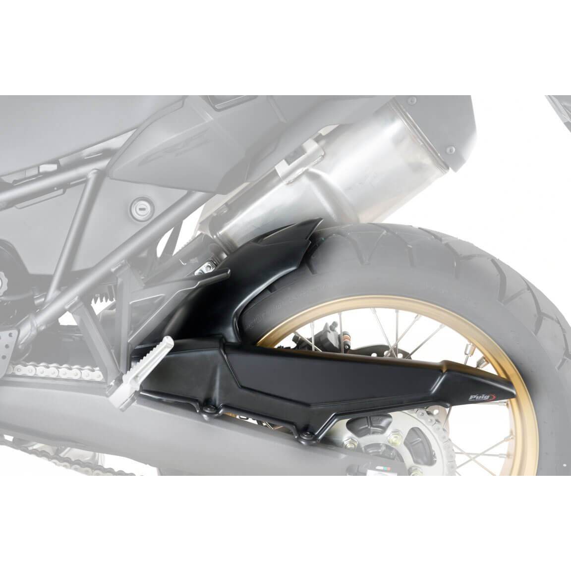 Puig Hugger | Matte Black | Honda CRF 1000 L Africa Twin 2016>2019-M3484J-Huggers-Pyramid Motorcycle Accessories