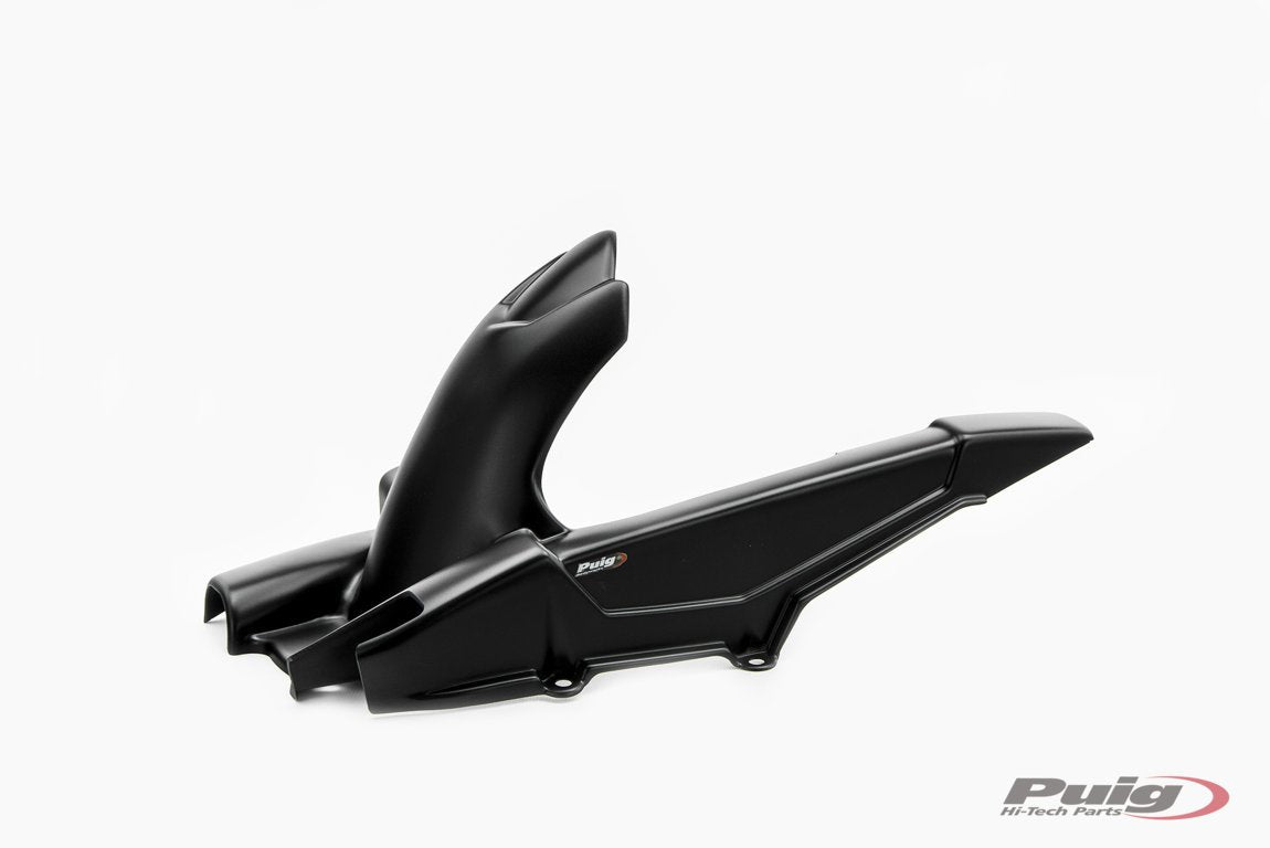 Puig Hugger | Matte Black | Honda CRF 1000 L Africa Twin Adventure Sports 2018>2019 -   Pyramid Motorcycle Accessories