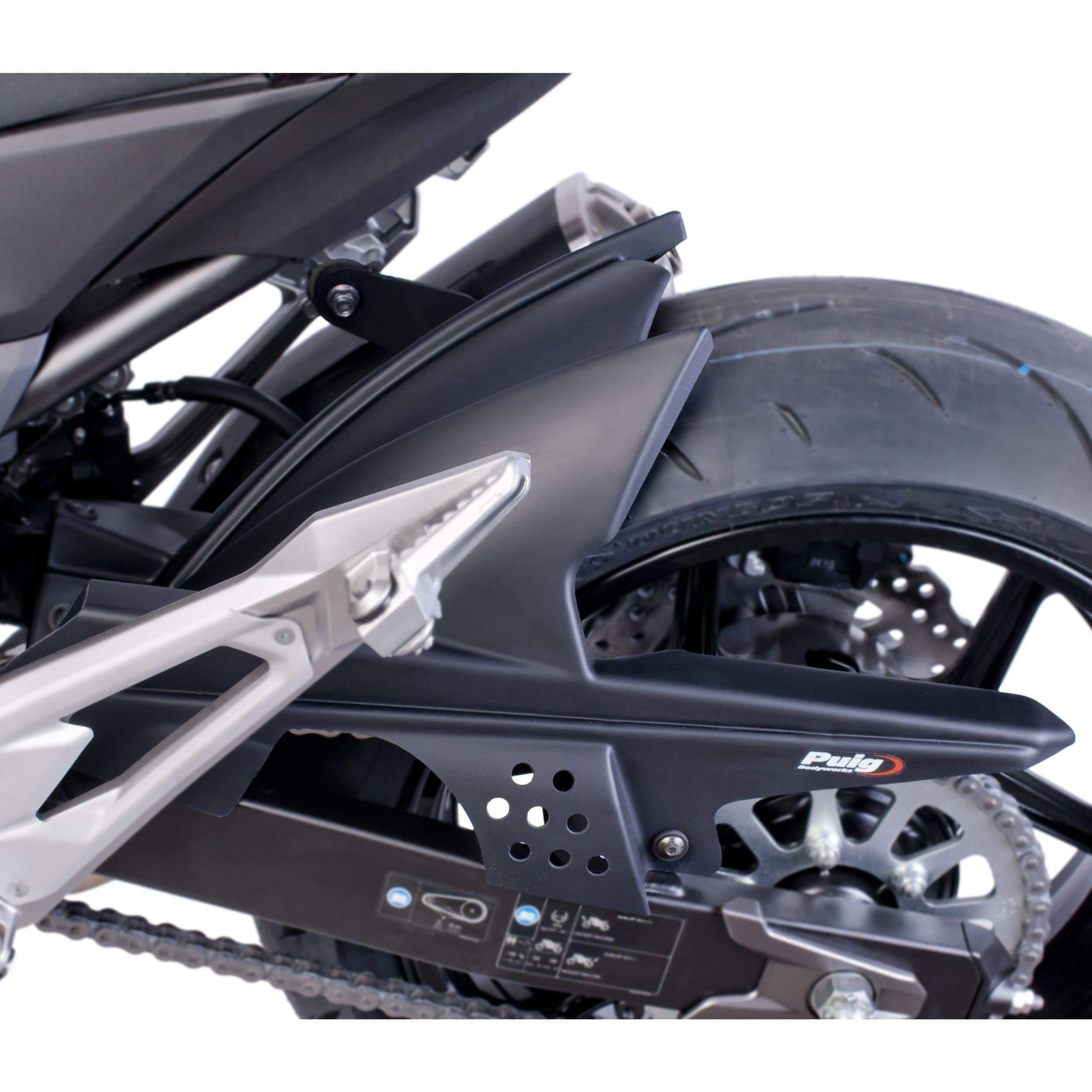 Puig Hugger | Matte Black | Kawasaki Z 800 E 2013>2016 -  Shop name