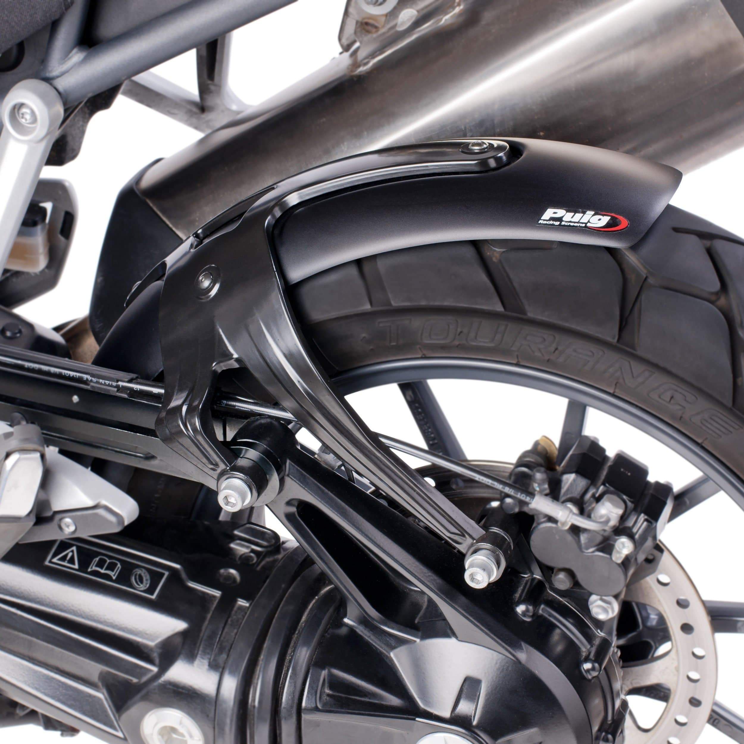 Puig Hugger | Matte Black | Triumph Explorer 1200 XC/XCX/XRA/Low 2012>2015-M6465J-Huggers-Pyramid Motorcycle Accessories