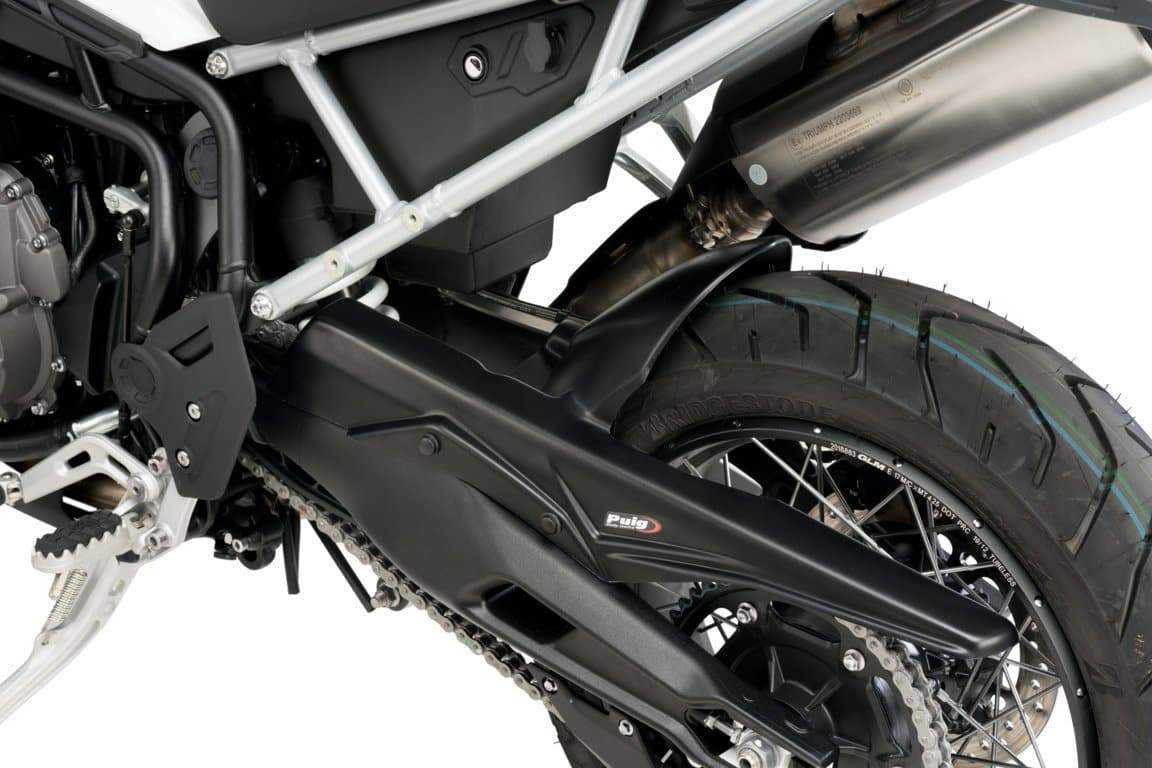 Puig Hugger | Matte Black | Triumph Tiger 900 2020>Current-M20379J-Huggers-Pyramid Motorcycle Accessories