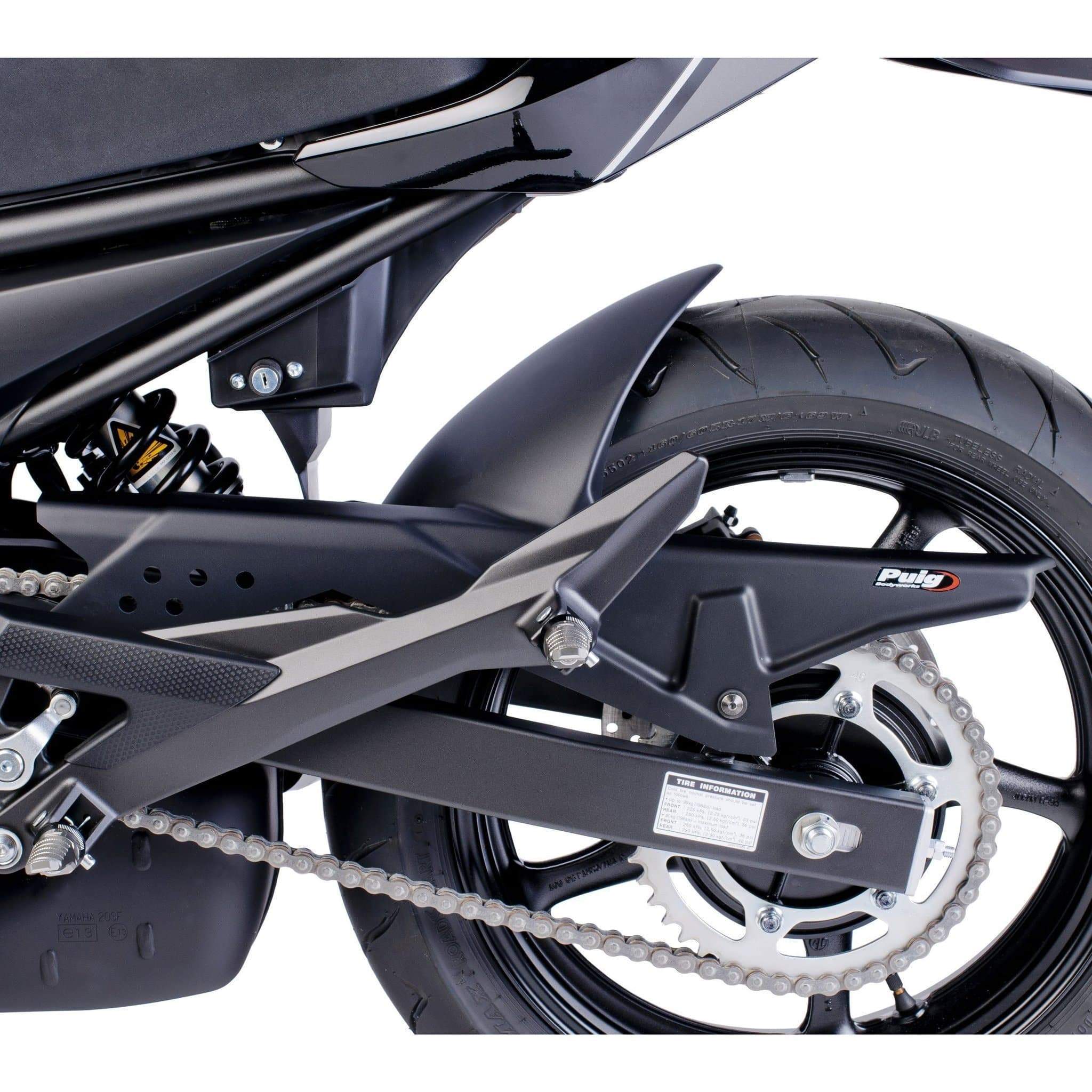 Puig Hugger | Matte Black | Yamaha XJ6 Diversion F 2009>2016 -  Shop name