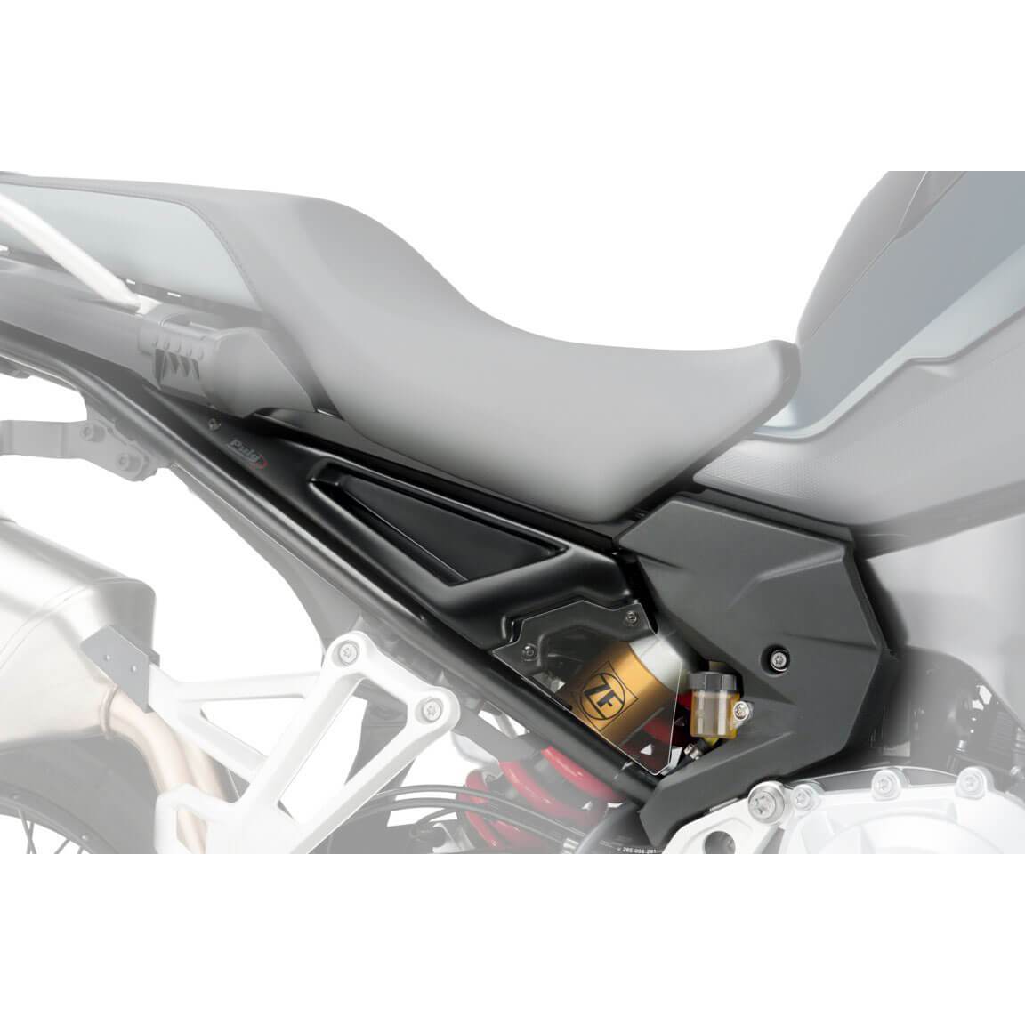 Puig Infill Panels | Black | BMW F750 GS 2018>Current-M9791J-Infill Panels-Pyramid Motorcycle Accessories