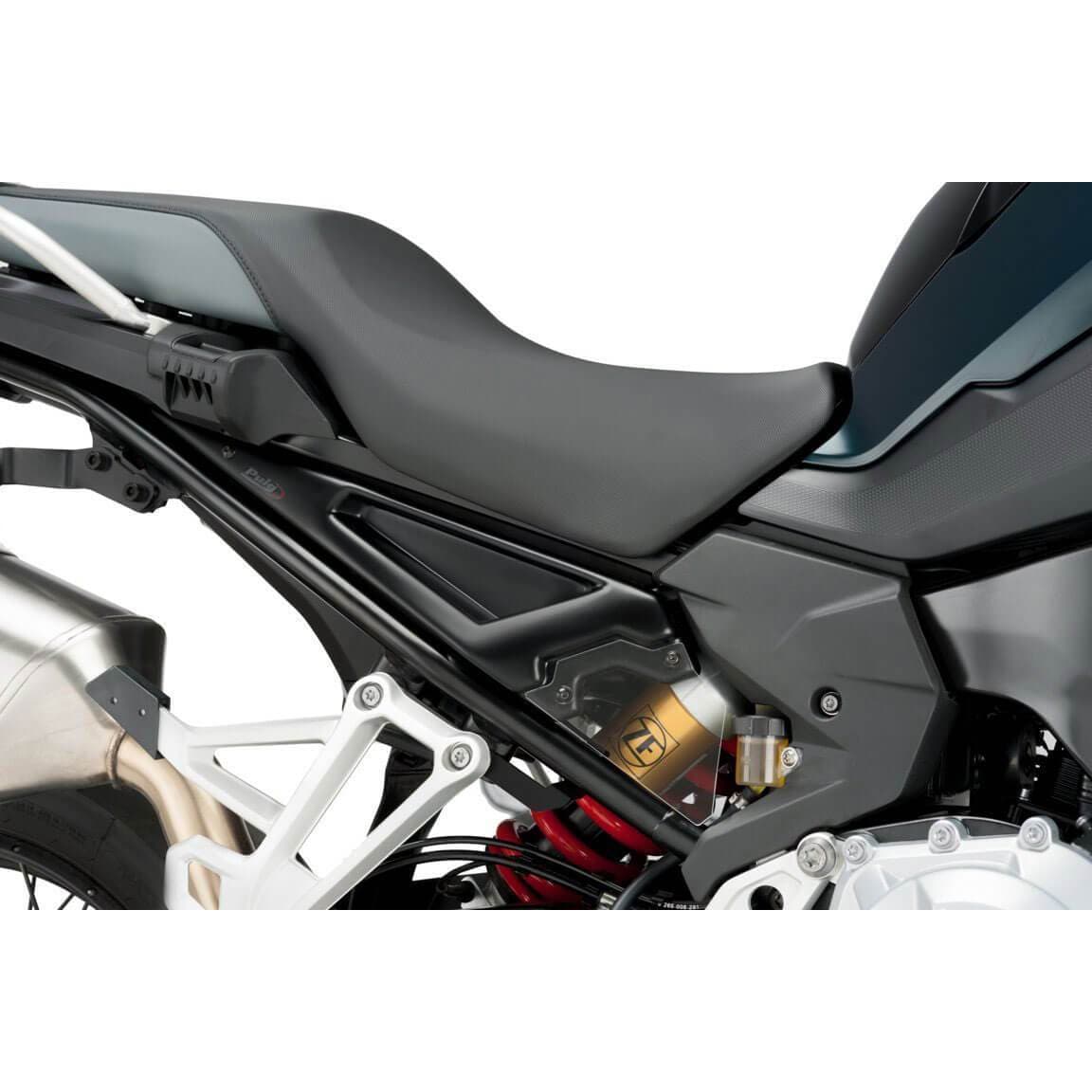 Puig Infill Panels | Black | BMW F750 GS 2018>Current-M9791J-Infill Panels-Pyramid Motorcycle Accessories