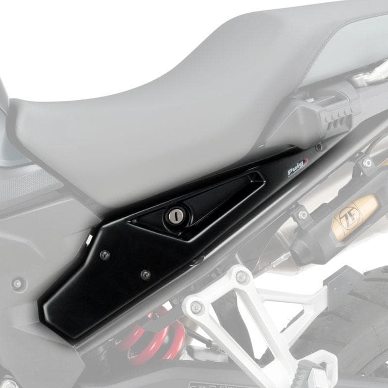 Puig Infill Panels | Matte Black | BMW F850 GS Adventure 2018>Current-M3596J-Infill Panels-Pyramid Motorcycle Accessories