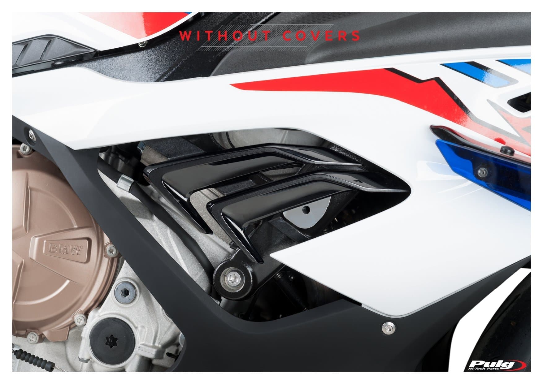 Puig Infill Panels | Matte Black | BMW S1000 RR 2019>Current-M3833N-Infill Panels-Pyramid Motorcycle Accessories