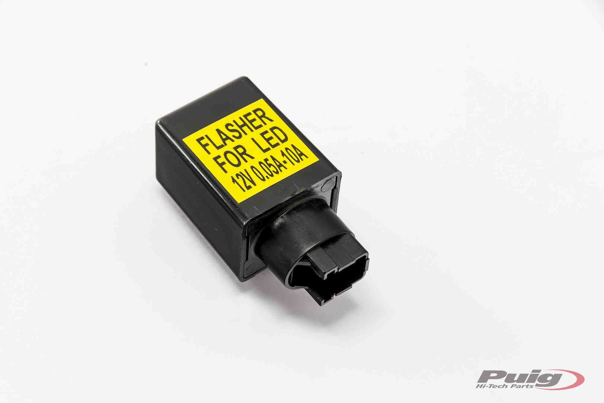 Puig LED Indicator Flasher Relay | 4 Pin-M5180N-Lights-Pyramid Motorcycle Accessories