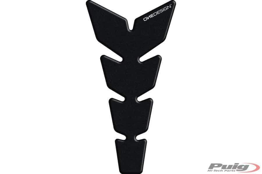 Puig Leather Tank Pad | Black -  Shop name