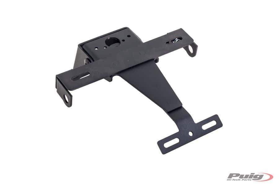 Puig License Plate Holder Tail Tidy | Black-Tail Tidies-Pyramid Motorcycle Accessories