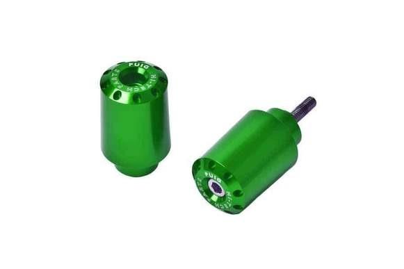 Puig Long Bar Ends | Green | Yamaha Tracer 900 2015>2017 -  Shop name