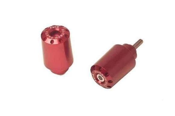 Puig Long Bar Ends | Red | Yamaha Tracer 900 2015>2017 -  Shop name