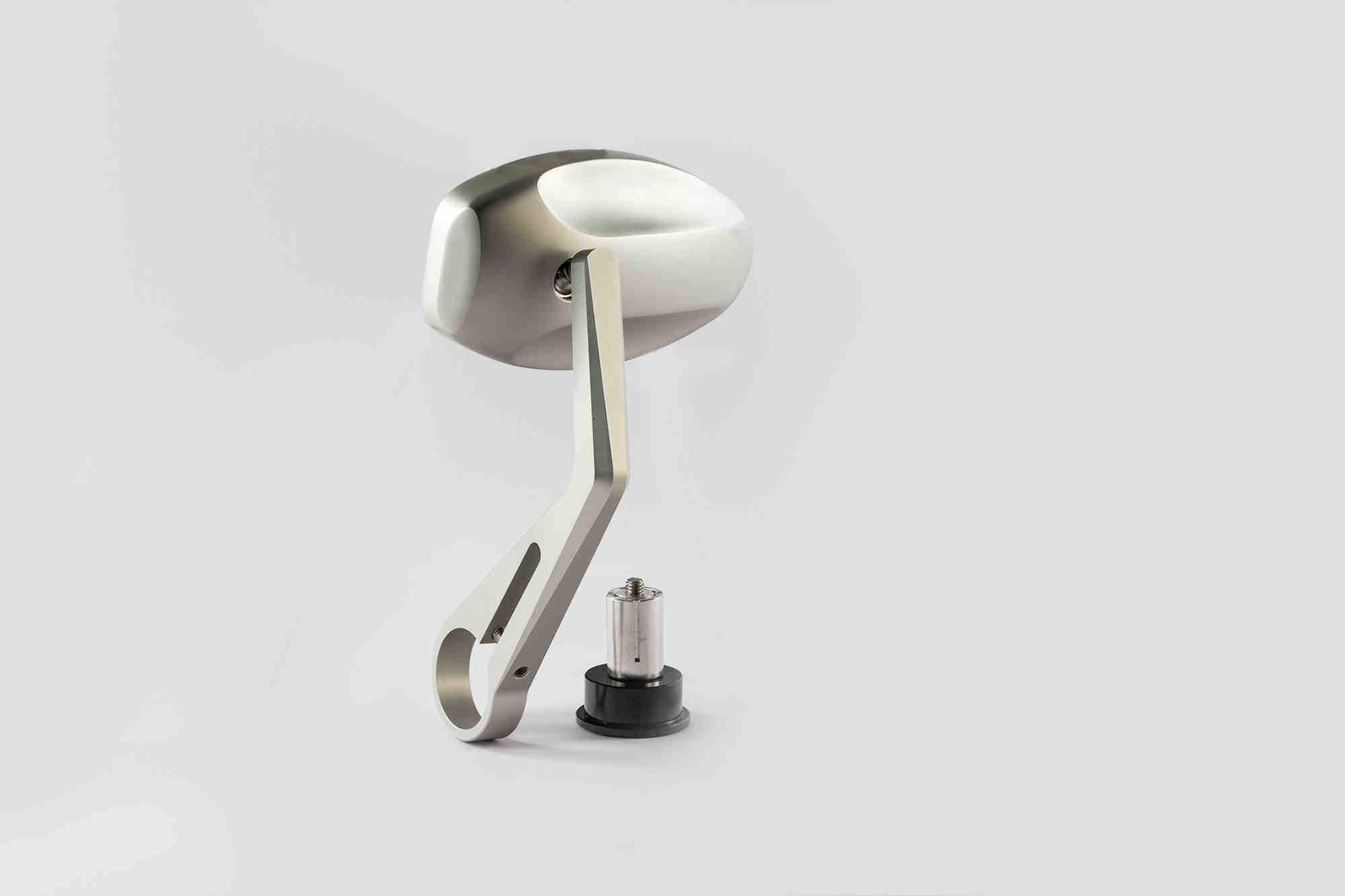 Puig MP Bar End Mirror | Silver -  Shop name