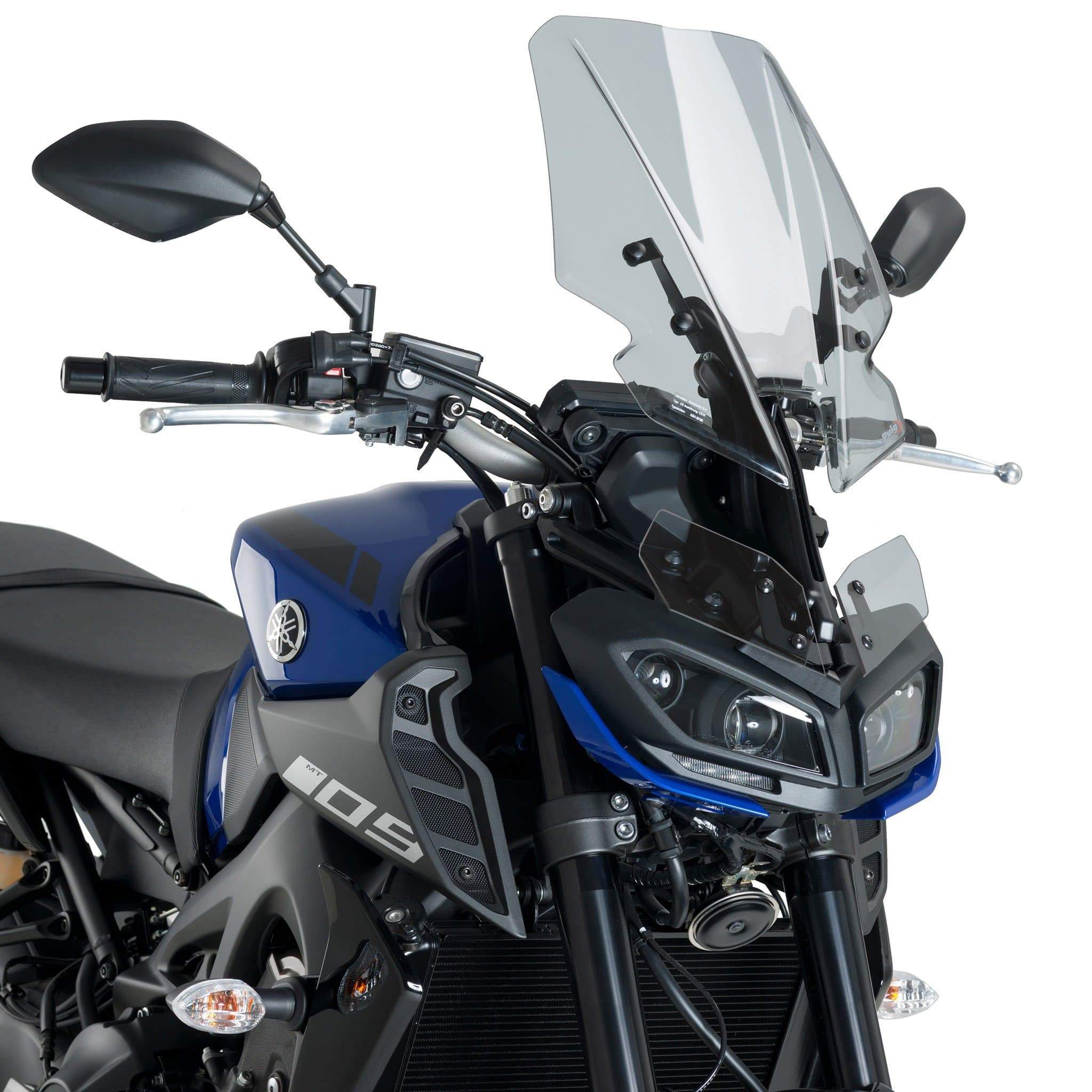 Puig Manual Screen Adjustment System | Black | Yamaha MT-09 2017>2020 -  Shop name