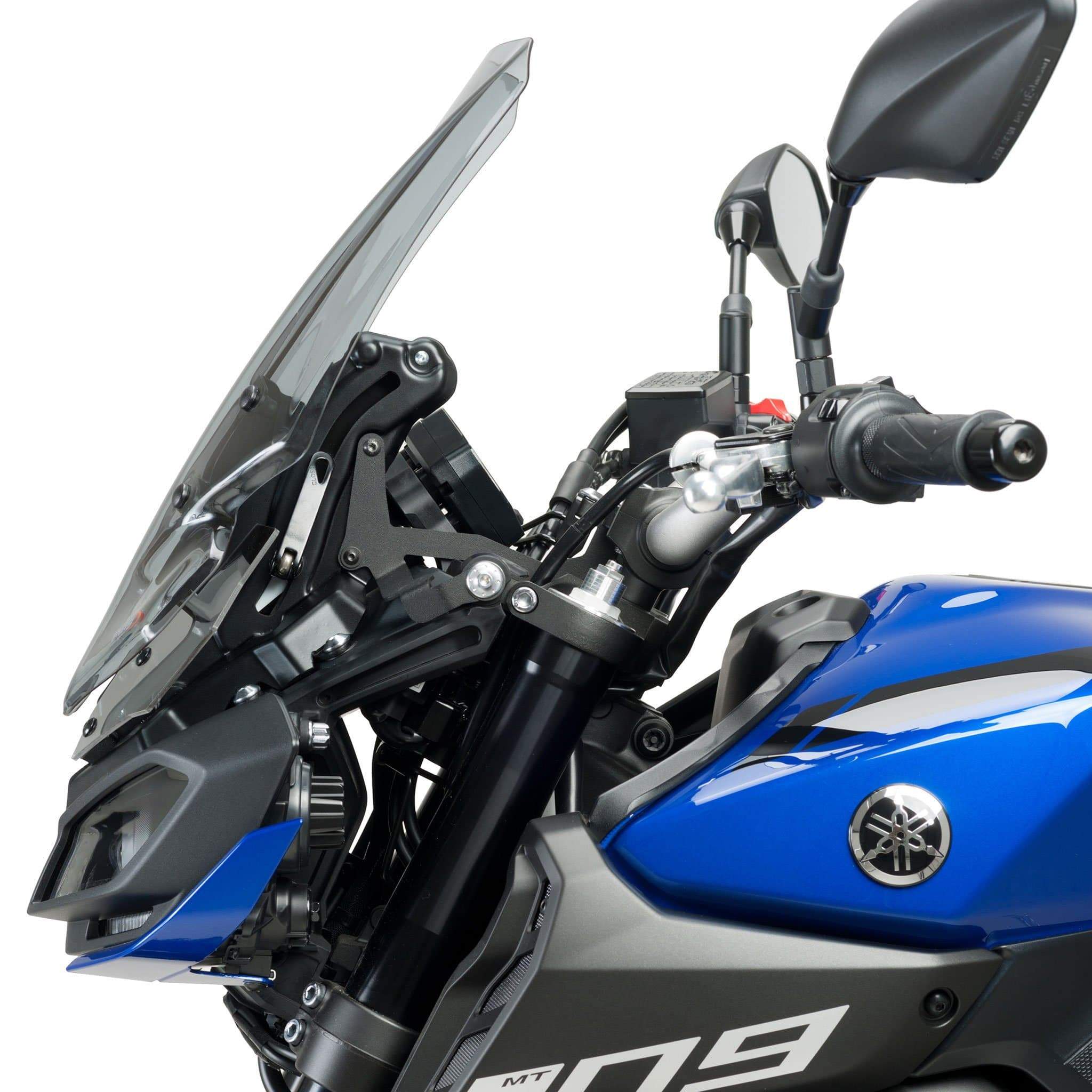 Puig Manual Screen Adjustment System | Black | Yamaha MT-09 2017>2020 -  Shop name