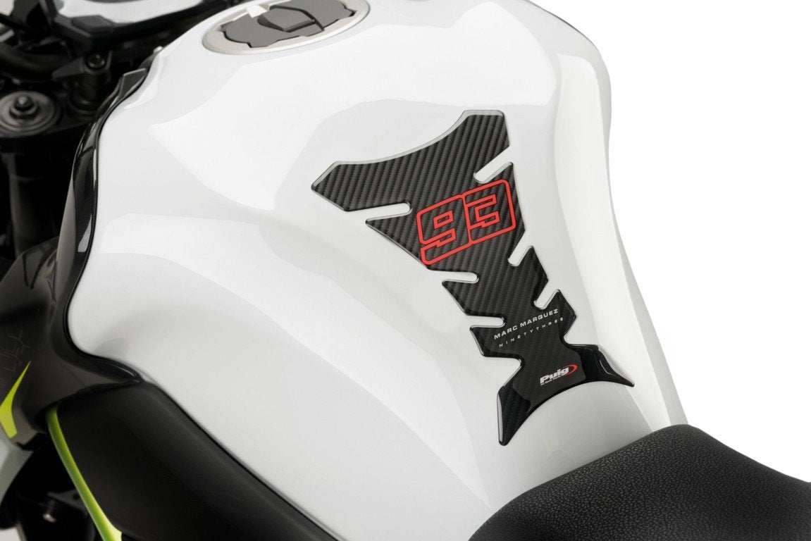 Puig Marc Márquez 93 Tank Pad | Carbon Look-Tank Protection-Pyramid Motorcycle Accessories