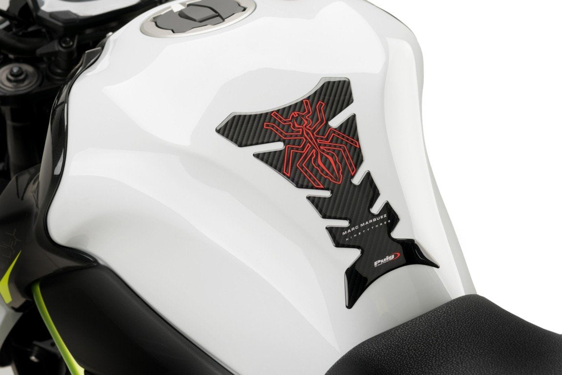 Puig Marc Márquez Big Ant Tank Pad | Carbon Look-M20681C-Tank Protection-Pyramid Motorcycle Accessories