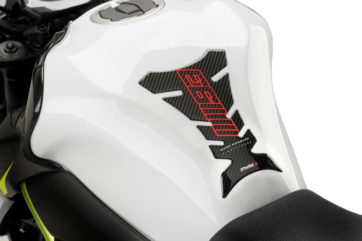 Puig Marc Márquez MM93 Tank Pad | Carbon Look-Tank Protection-Pyramid Motorcycle Accessories