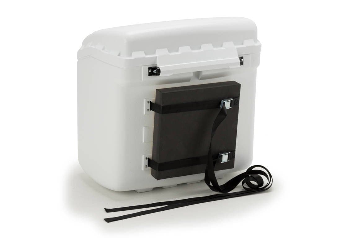 Puig Maxi Box 90L - With Lock and Fasten (Straps Included) | White -  Shop name