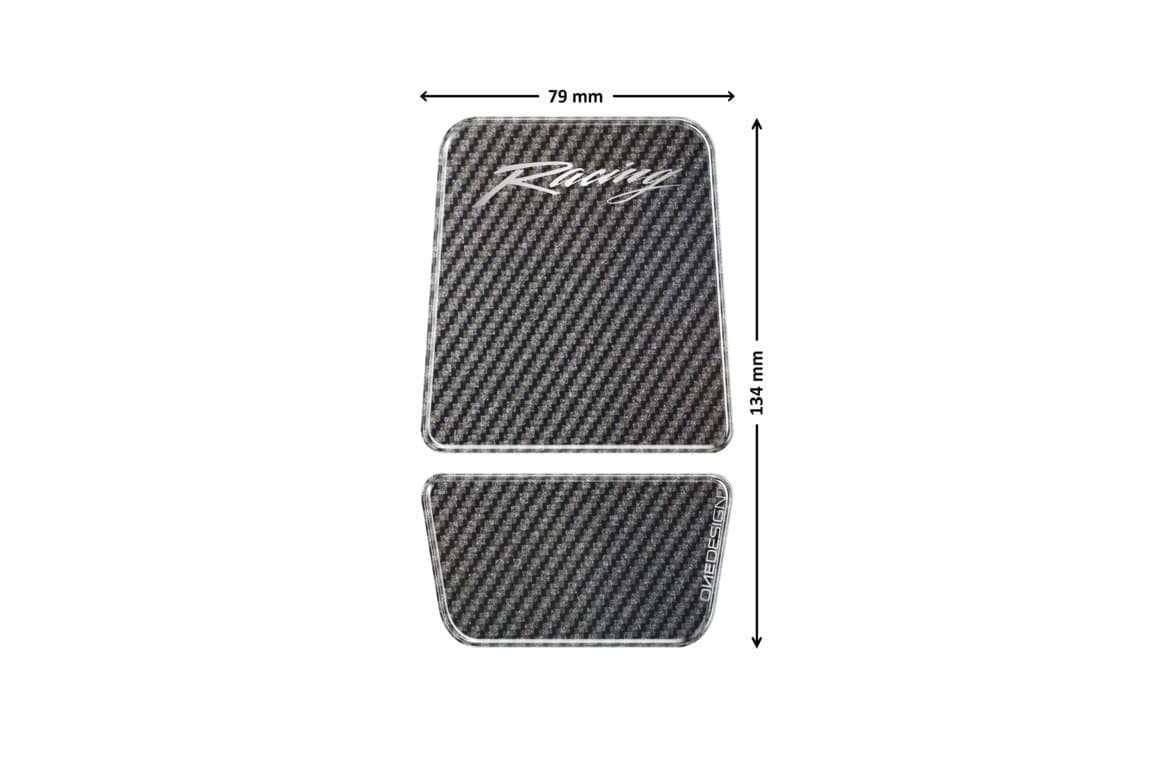 Puig Mini Tank Pad | Carbon Look-Tank Protection-Pyramid Motorcycle Accessories
