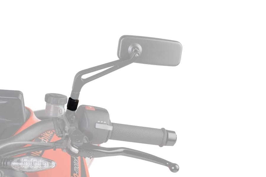 Puig Mirror Adaptor Left Side | Black | BMW R1200 R 2015>2018-M9585N-Adaptors-Pyramid Motorcycle Accessories