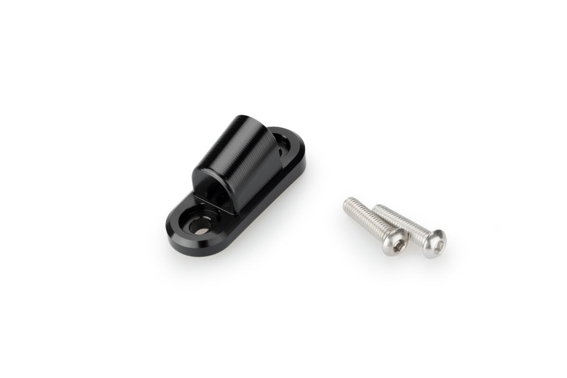 Puig Mirror Adaptor Left or Right Side | Black | Aprilia RS 660 2021>Current -   Pyramid Motorcycle Accessories
