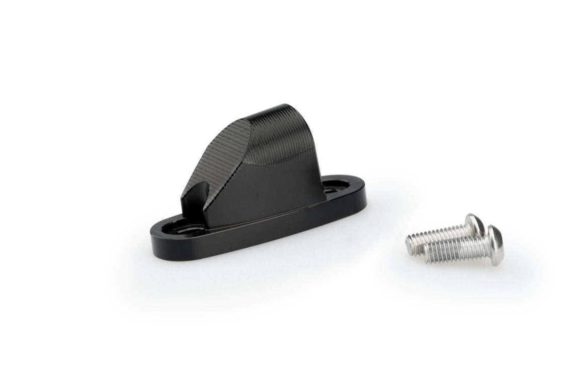 Puig Mirror Adaptor Left or Right Side | Black | Honda Forza 750 2021>Current -   Pyramid Motorcycle Accessories